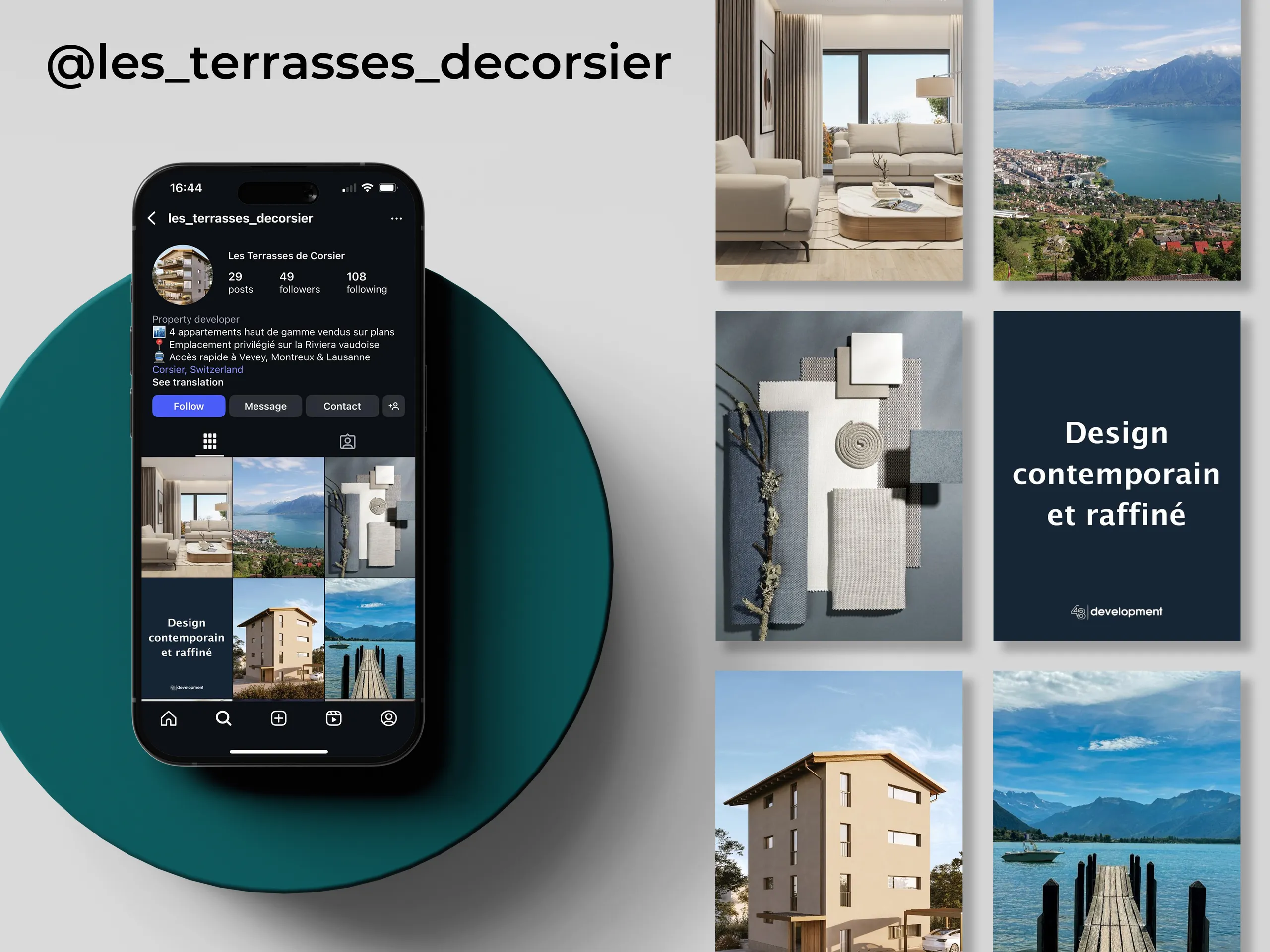 Social Media Le Terrasses De Corsier